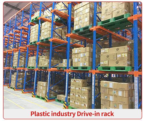Plastic Industry Drive-in Rack