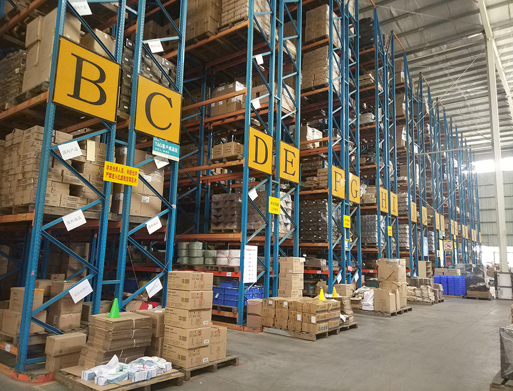 industrial warehouse racks