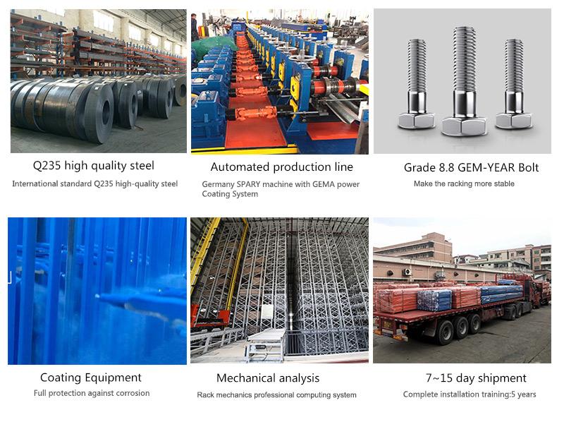 Excellent performance in large heavy duty pallet rack project