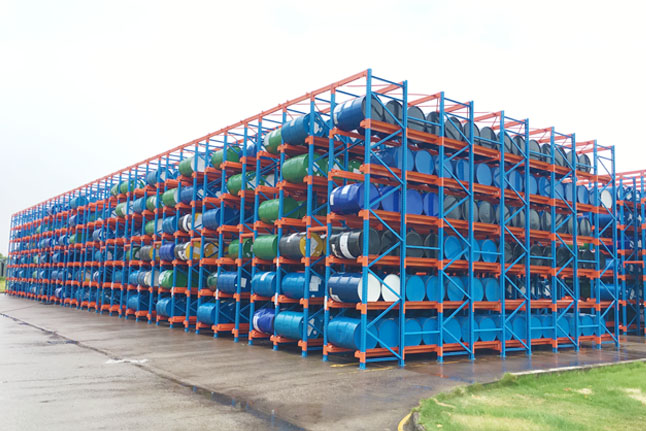 Oil Drum Storage Rack