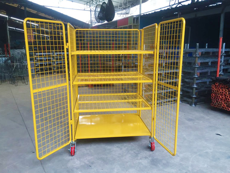 Stacker Crane Stackable Storage Pallet Racks