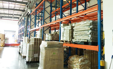 Provell film heavy duty pallet rack