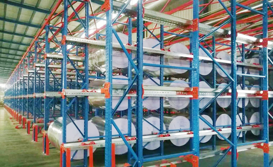 Can drive-in pallet rack be stored?