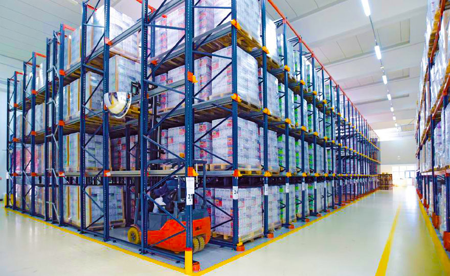 What are the warehouse rack of intensive storage?