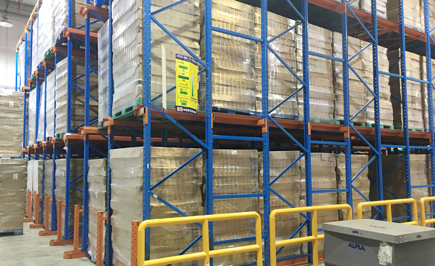 Are drive-in pallet racking and corbel racking the same type?