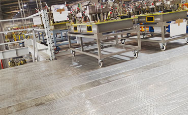 Kasma automotive system mezzanine rack