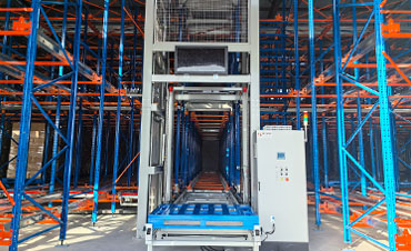 Feilai Pharmaceutical four-way vehicle stereoscopic warehouse rack