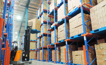 Otsuka Pharmaceutical drive-in racking