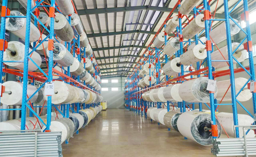 There are several types of roll material shelves？