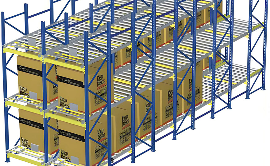 Which is cheaper, gravity-type pallet racks or drive-in pallet racks?