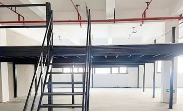 Guangzhou Daishi Art Culture Black Loft Platform Shelving