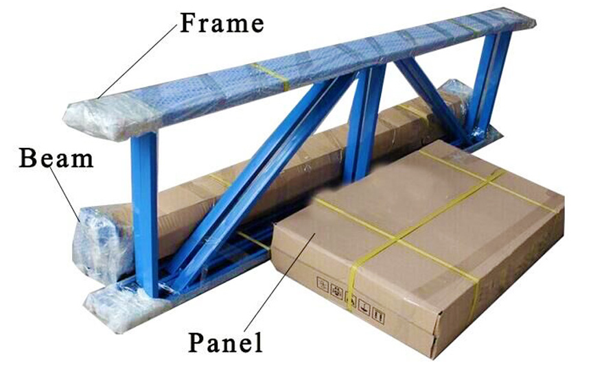 Is the lightweight steel sheet shelf a detachable structure?