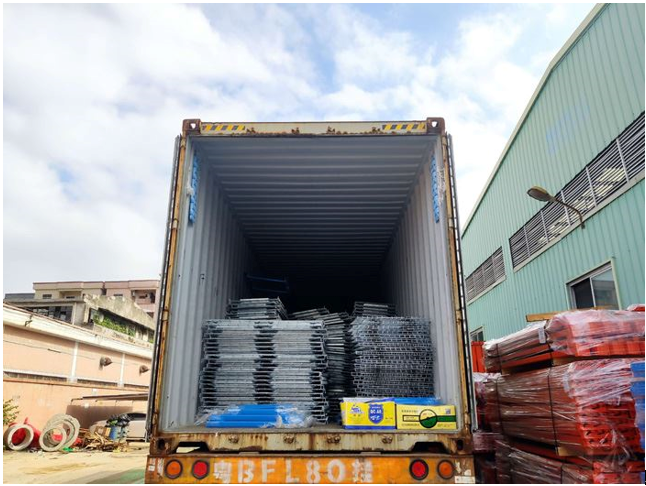 Container Loading For UK Mezzanine Project