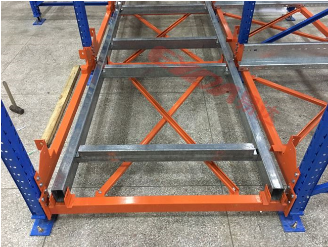 Congratulation On Finishing The 4 Way Pallet Shuttle Racking