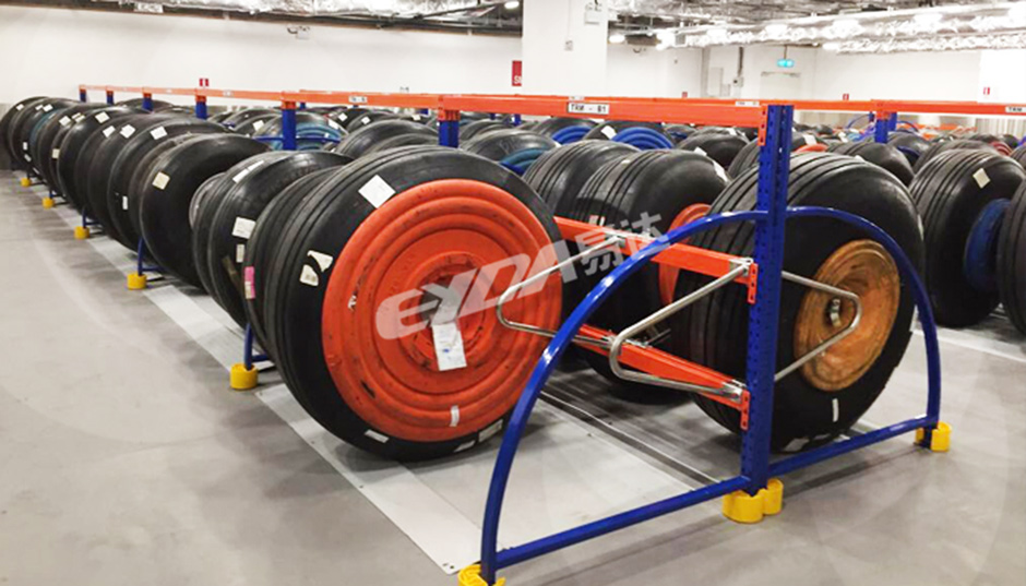 Hongkong International Airport Special Tire Storage Rack