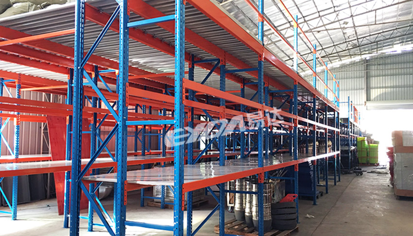 mezzanine floor rack