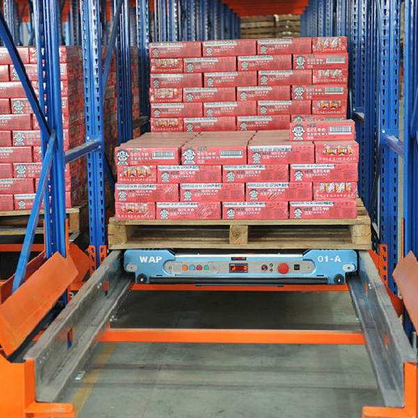 Intensive warehouse rack
