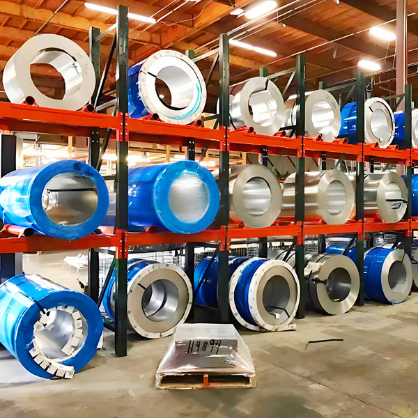 coil storage shelves