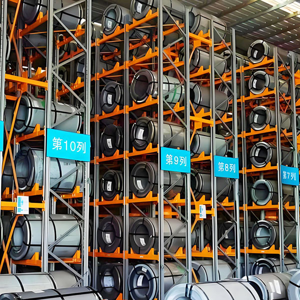 coil storage shelves