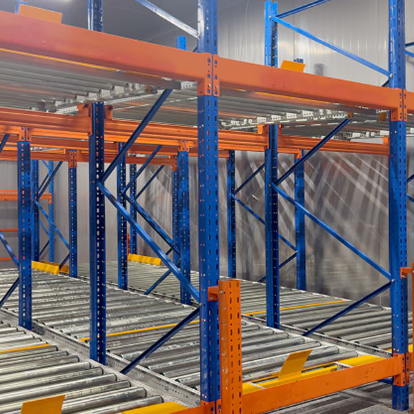 gravity-type shelves