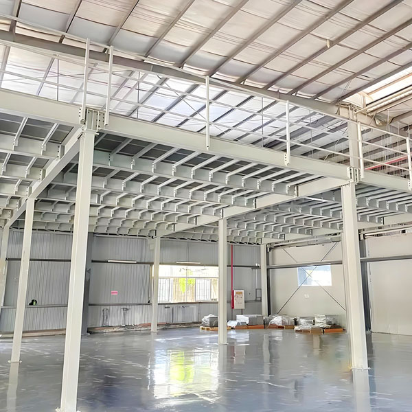 heavy-duty shelving mezzanine