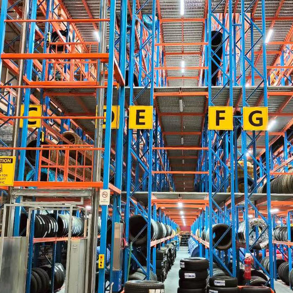 Tire storage rack factory