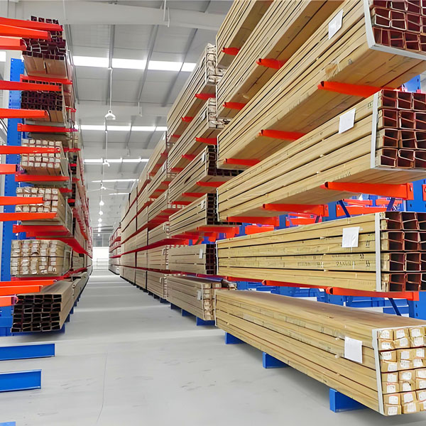 warehouse shelves