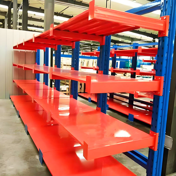 material-specific cantilever storage racks
