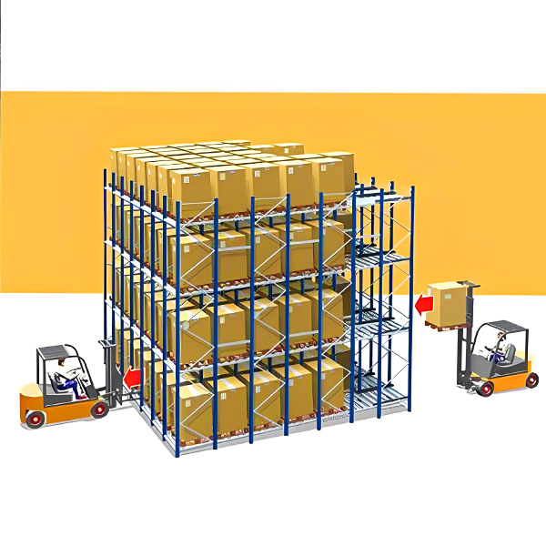 pulley storage shelves