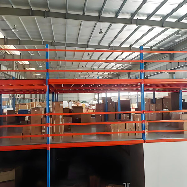 two-story heavy-duty rack platform