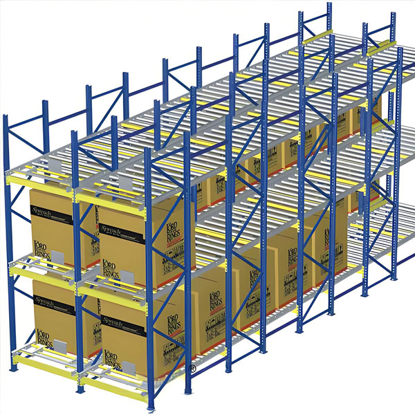 gravity-type racks