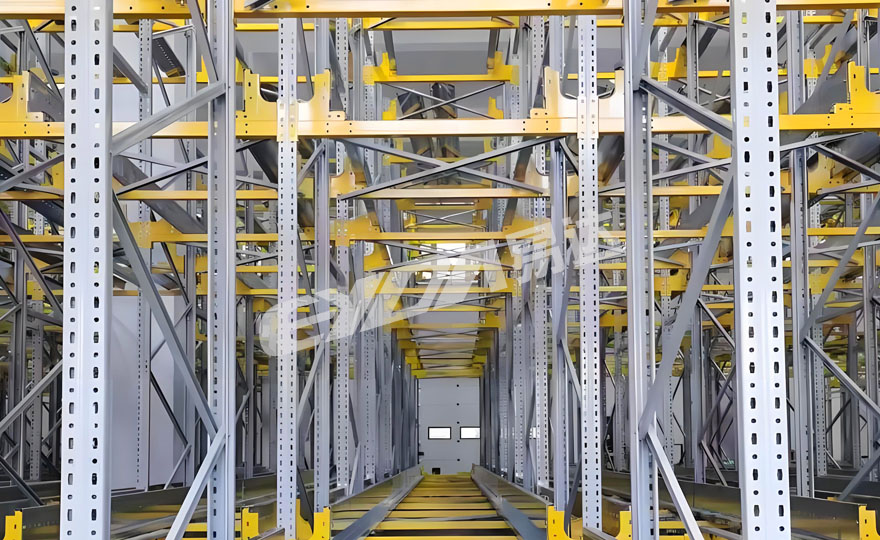 intelligent four-way vehicle rack