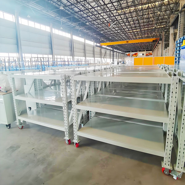 mobile warehouse shelves