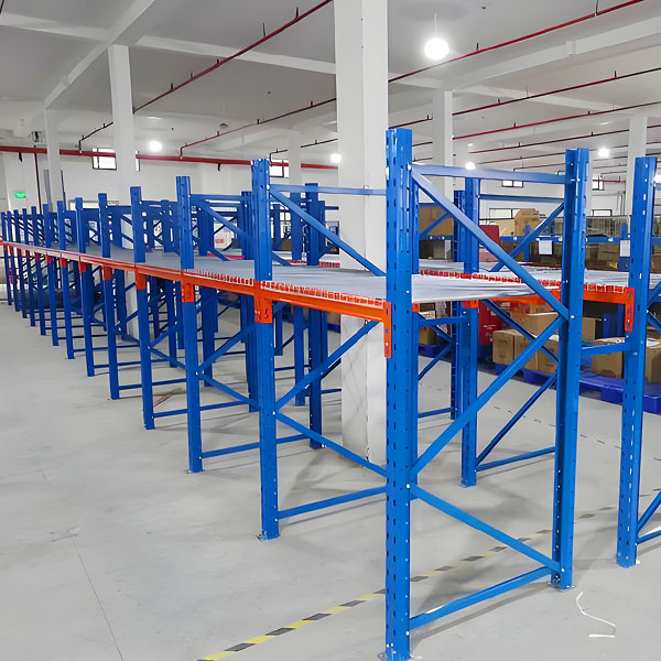 single-layer pallet rack