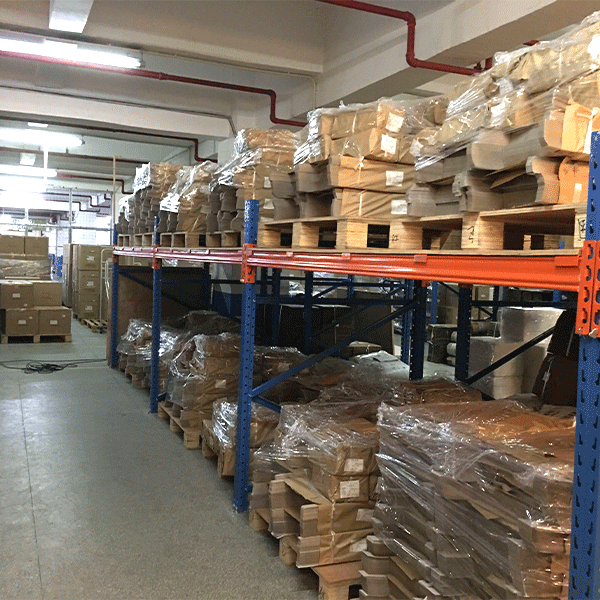 single-layer pallet rack