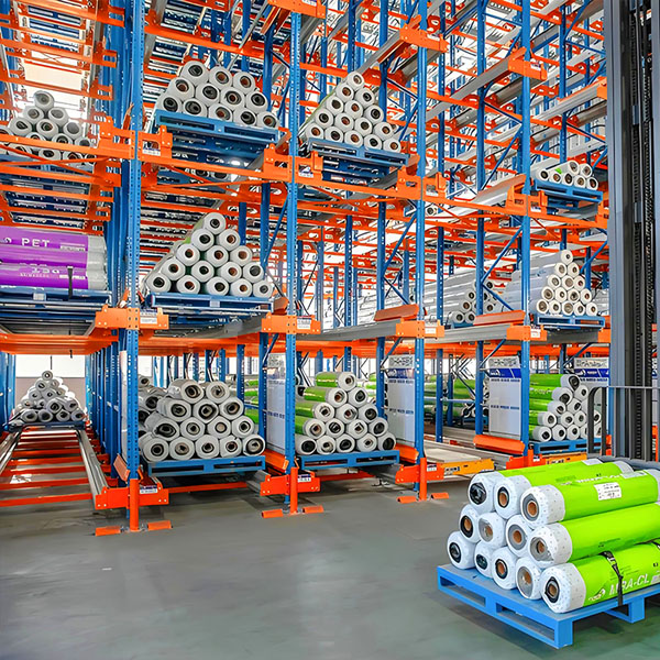 logistics warehouse shelves