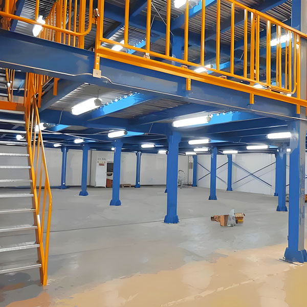steel platform storage shelf