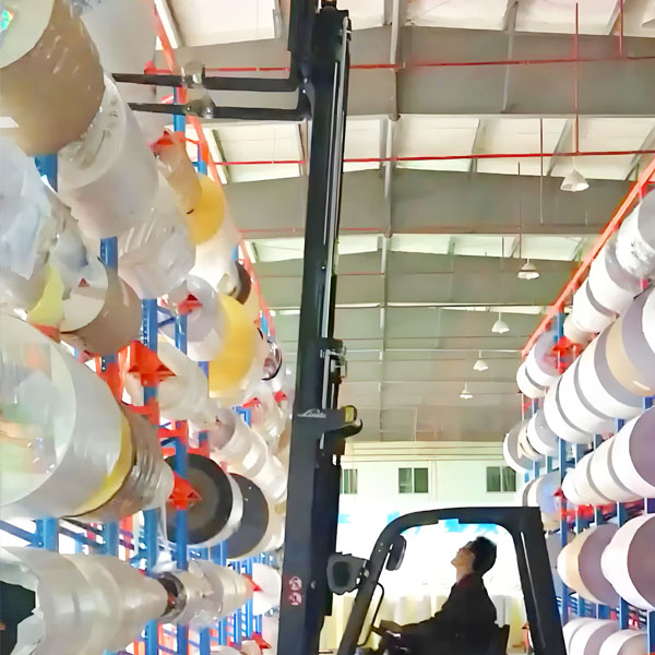 Rolling material shelf Rolling material shelf
